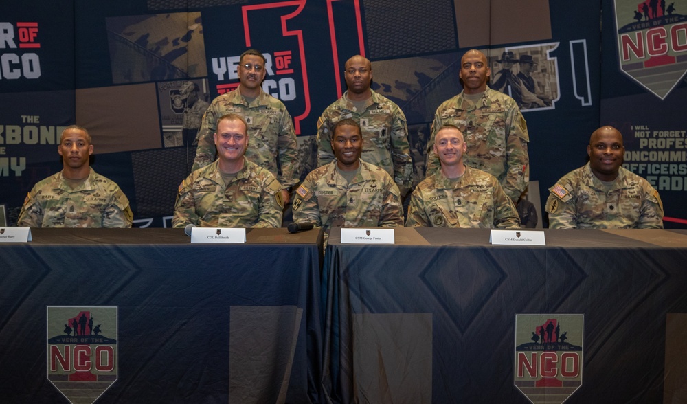 Year of The Noncommissioned Officer Panel