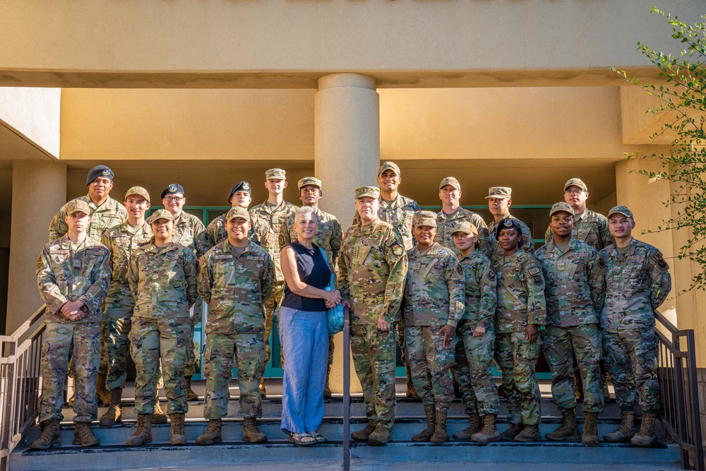 Barbara Bussiere Tours Kirtland Air Force Base