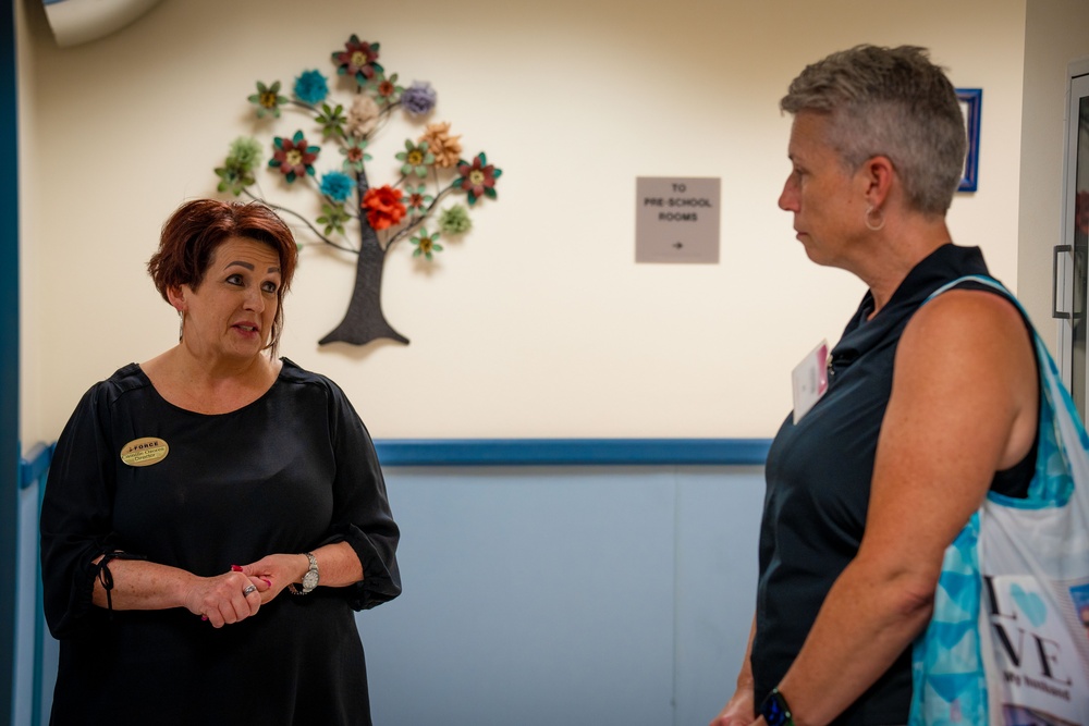 Barbara Bussiere Tours Kirtland Air Force Base