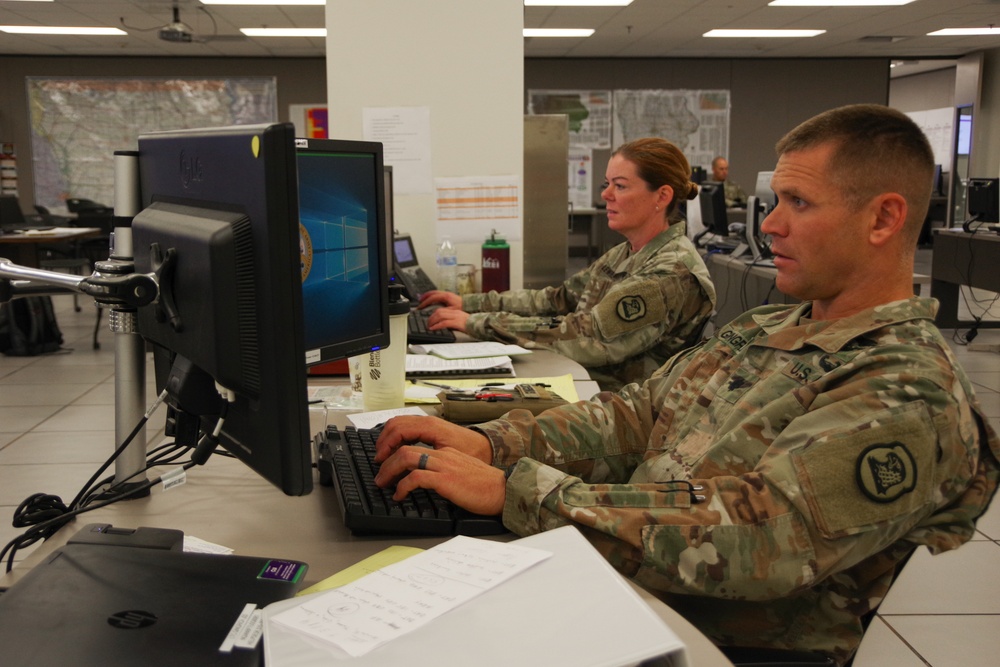 Iowa National Guard Conducts State Disaster Training Exercise