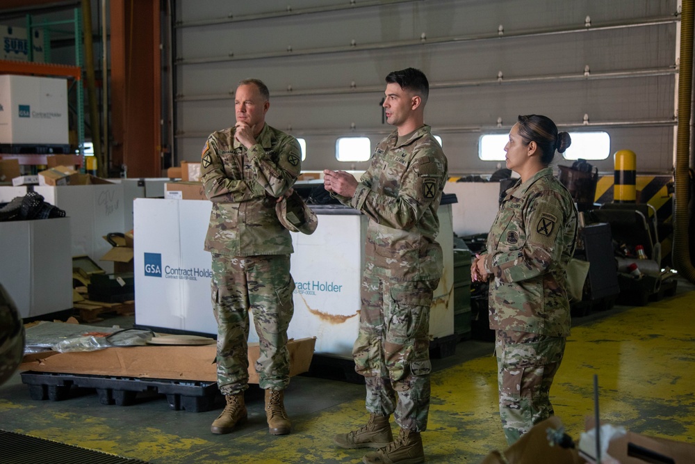 Logistic Readiness: Division Excess Consolidation Point opens on Fort Drum