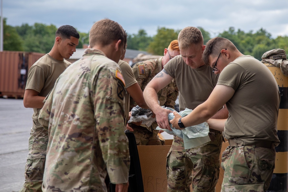 Logistic Readiness: Division Excess Consolidation Point opens on Fort Drum