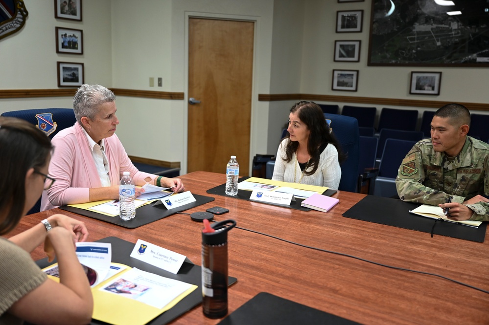 Barbara Bussiere Tours Kirtland Air Force Base