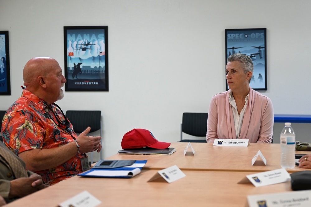 Barbara Bussiere Tours Kirtland Air Force Base