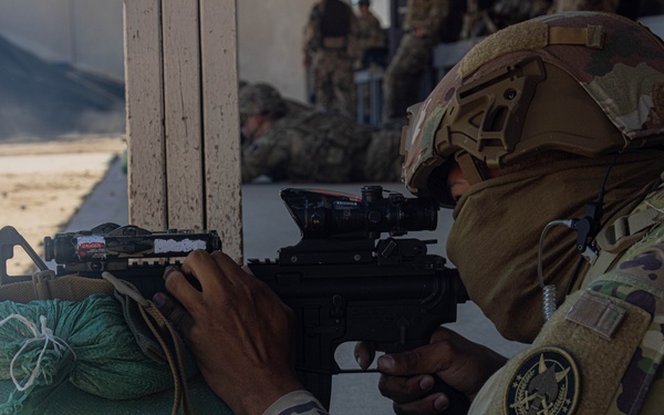 CSOJTF-L German Schützenschnur Badge Range