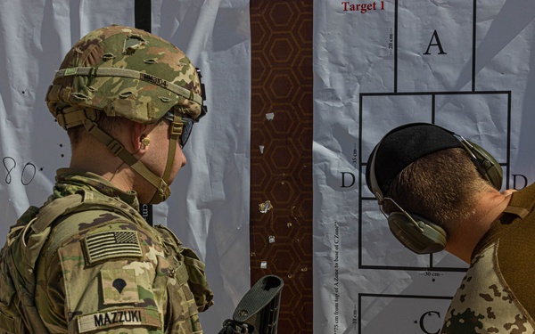 CSOJTF-L German Schützenschnur Badge Range