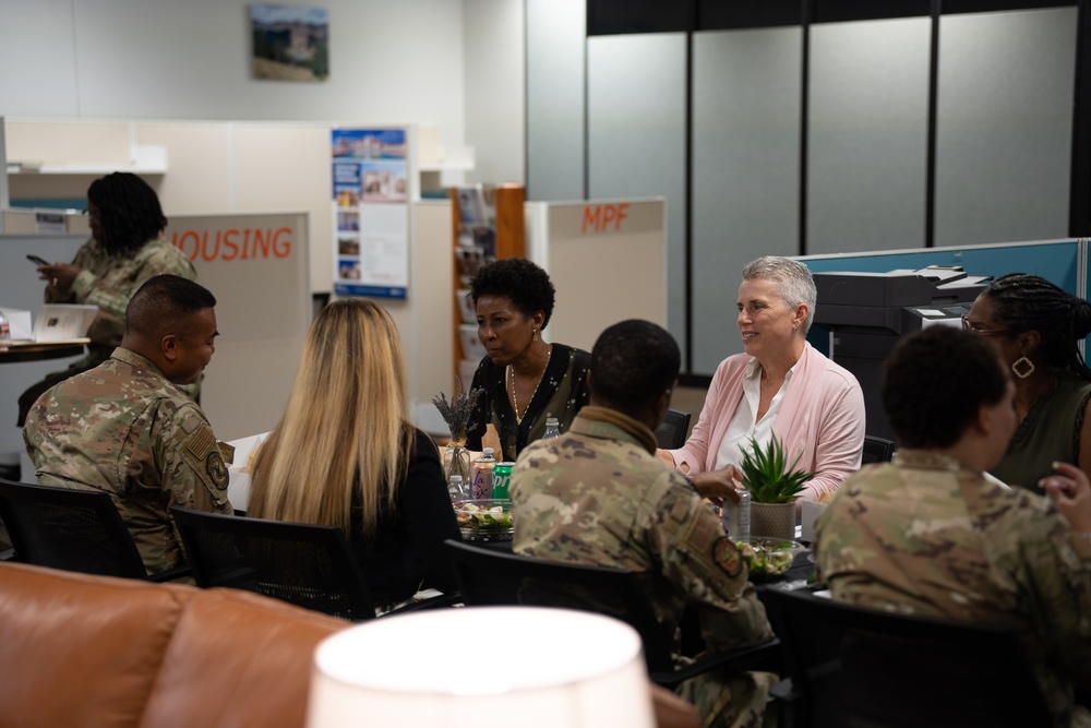 Barbara Bussiere Tours Kirtland Air Force Base