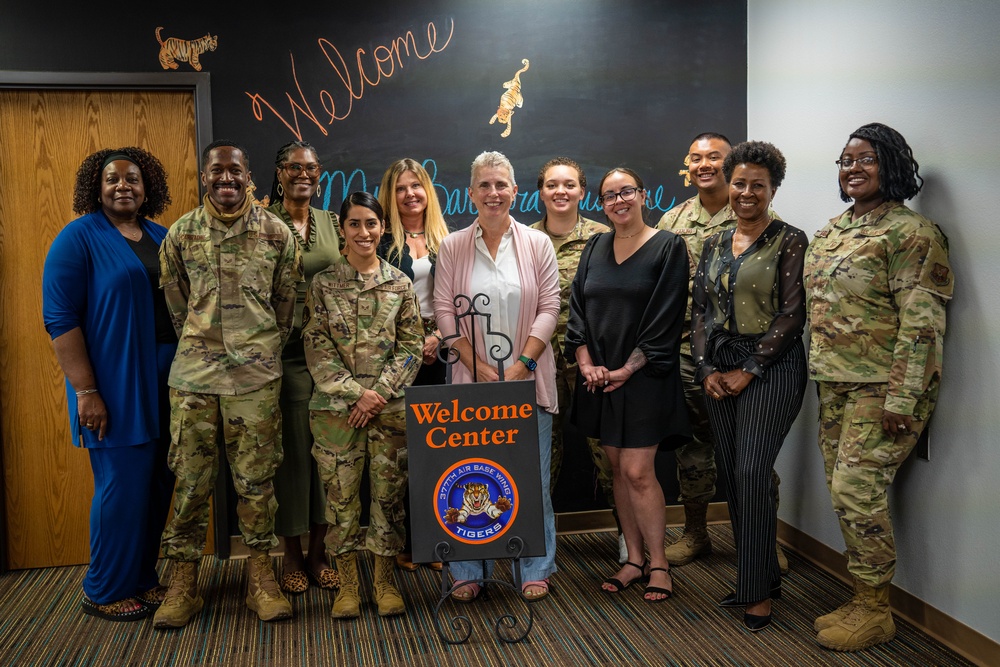 Barbara Bussiere Tours Kirtland Air Force Base