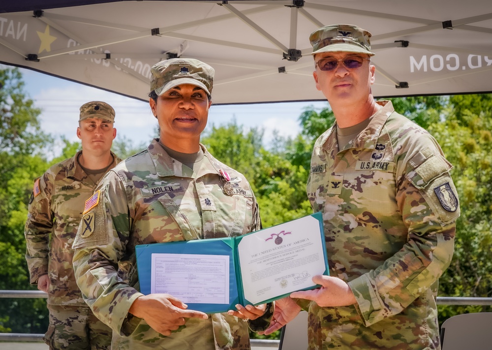 111th Medical Battalion welcomes new leadership