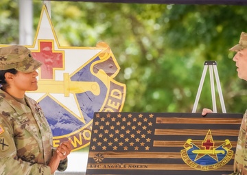 111th Medical Battalion welcomes new leadership