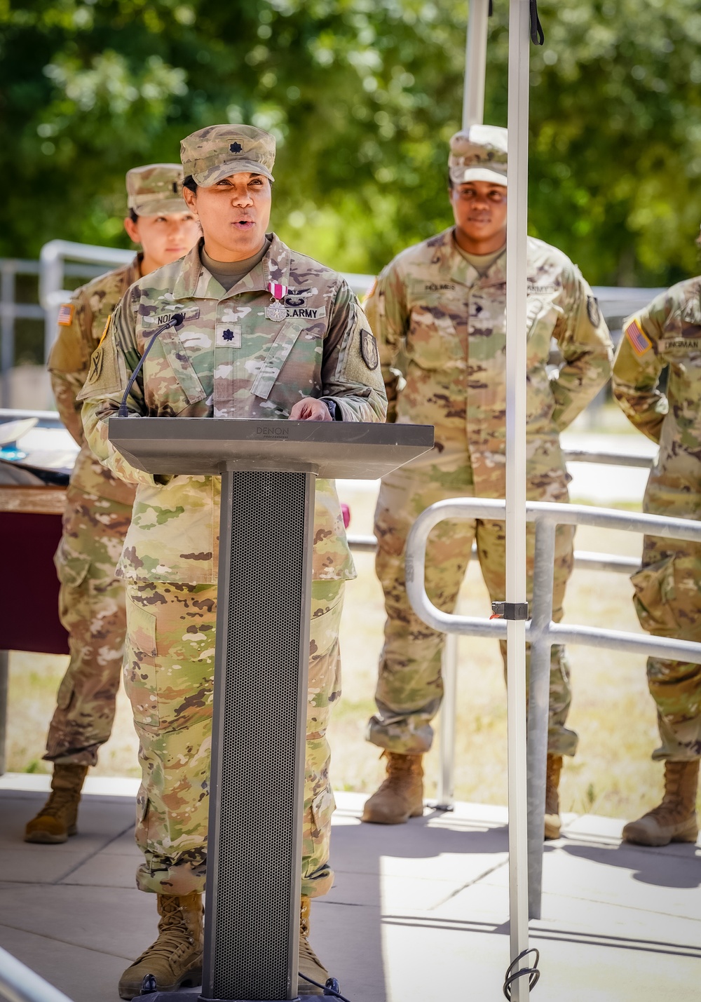 111th Medical Battalion welcomes new leadership