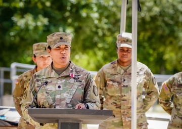 111th Medical Battalion welcomes new leadership
