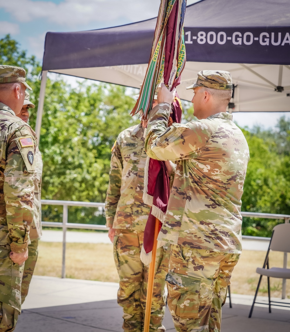 111th Medical Battalion welcomes new leadership