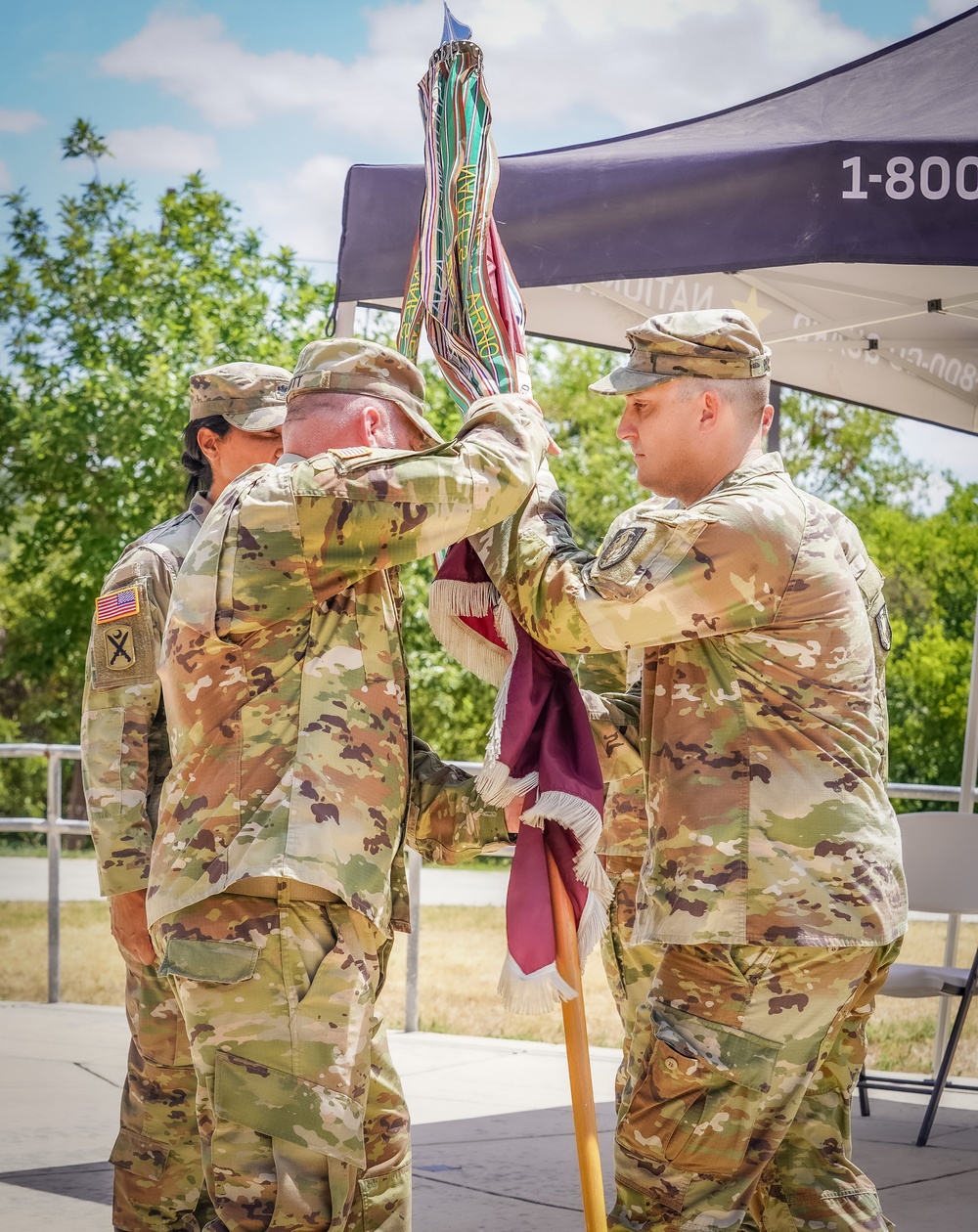 111th Medical Battalion welcomes new leadership