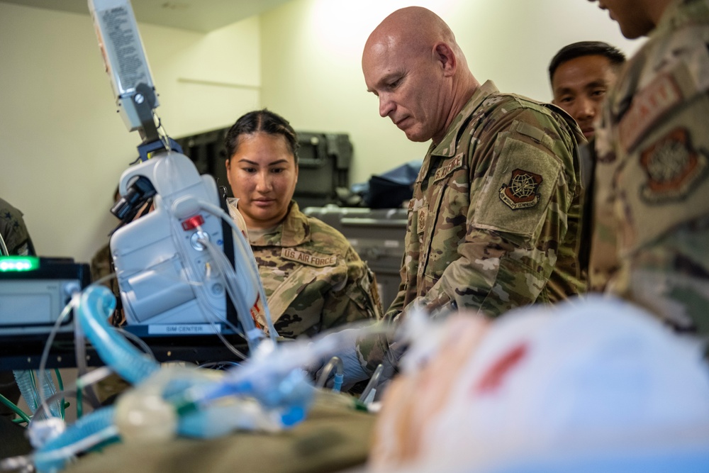 18th Air Force leadership visits Travis Air Force Base