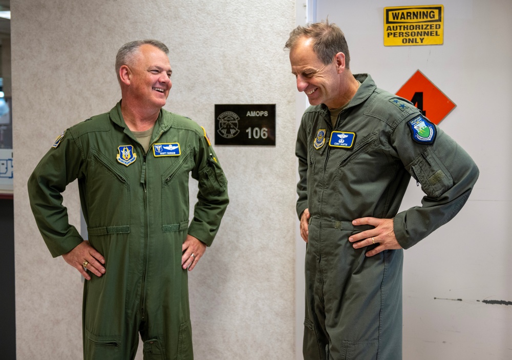 18th Air Force leadership visits Travis Air Force Base