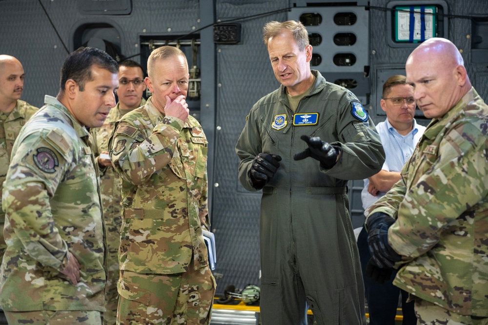 18th Air Force leadership visits Travis Air Force Base