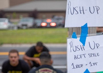 Sword Battalion conducts Best Squad PT