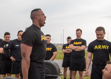 Sword Battalion conducts Best Squad PT