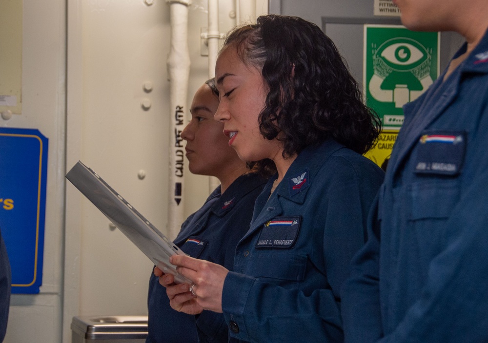 USS Ronald Reagan (CVN 76) Dental Corps celebrates 111th Birthday