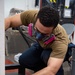 USS Ronald Reagan (CVN 76) Sailors preserve spaces