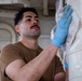 USS Ronald Reagan (CVN 76) Sailors preserve spaces