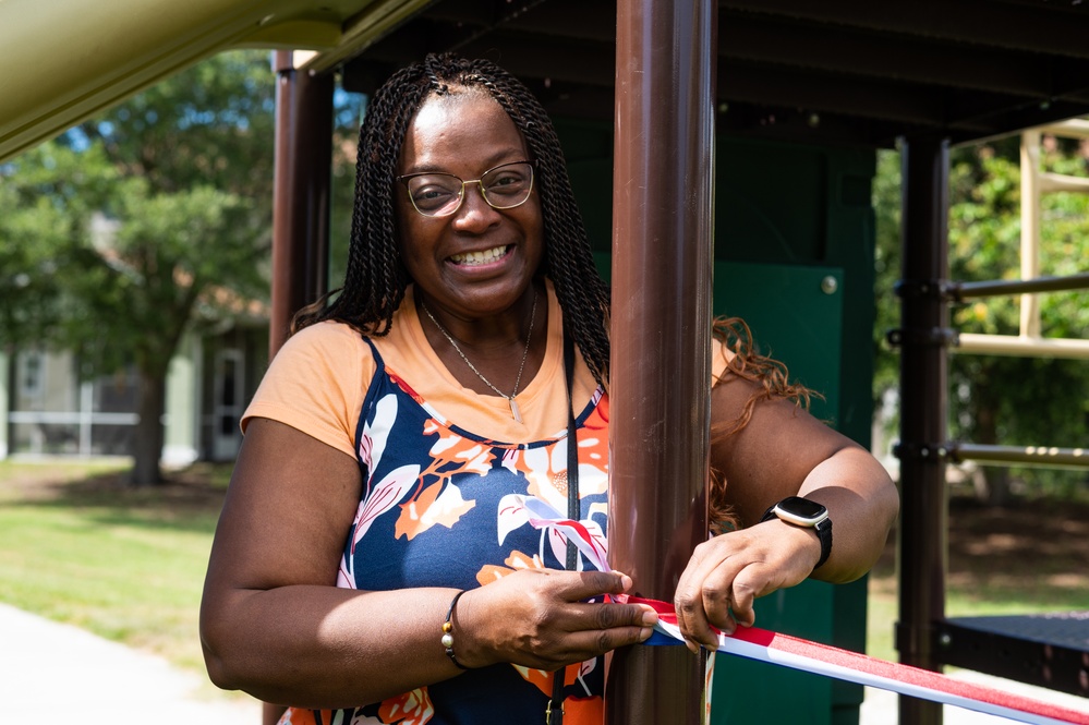 MacDill Leadership reveals Liberty Cove Park with ribbon cutting