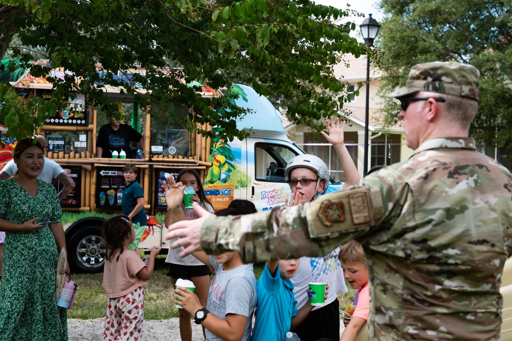 MacDill Leadership reveals Liberty Cove Park with ribbon cutting