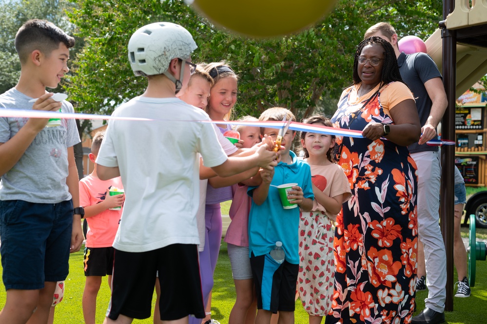 MacDill Leadership reveals Liberty Cove Park with ribbon cutting