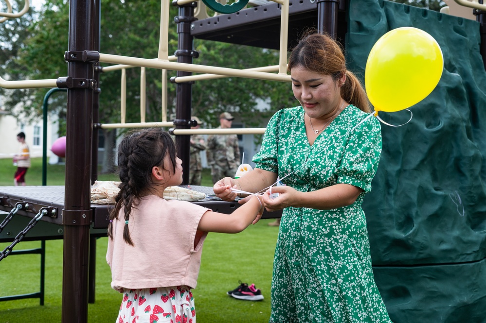 MacDill Leadership reveals Liberty Cove Park with ribbon cutting