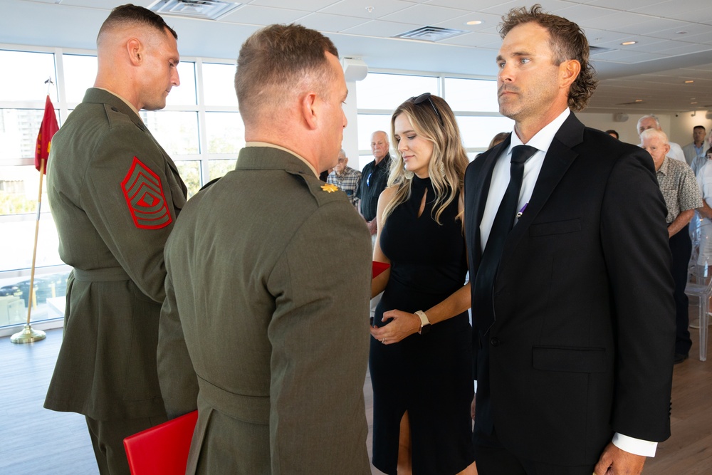 From the Corps to Charter Fishing | Alabama Marine Veteran Receives Purple Heart