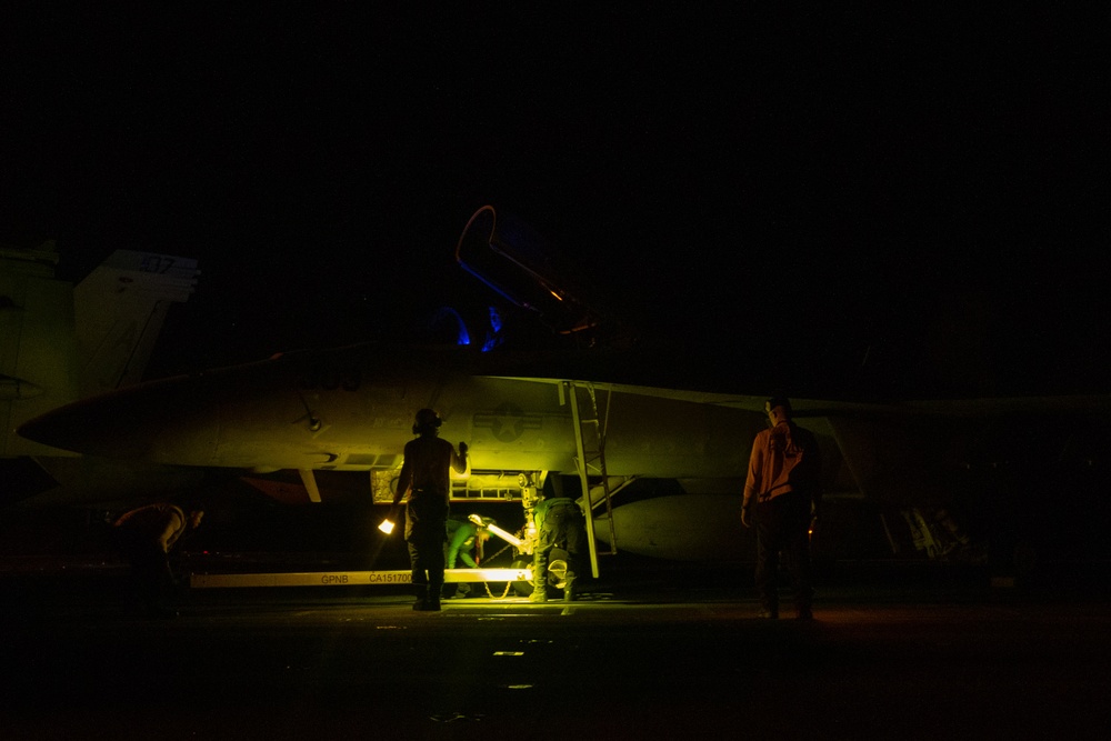 Night Flight Deck Operations