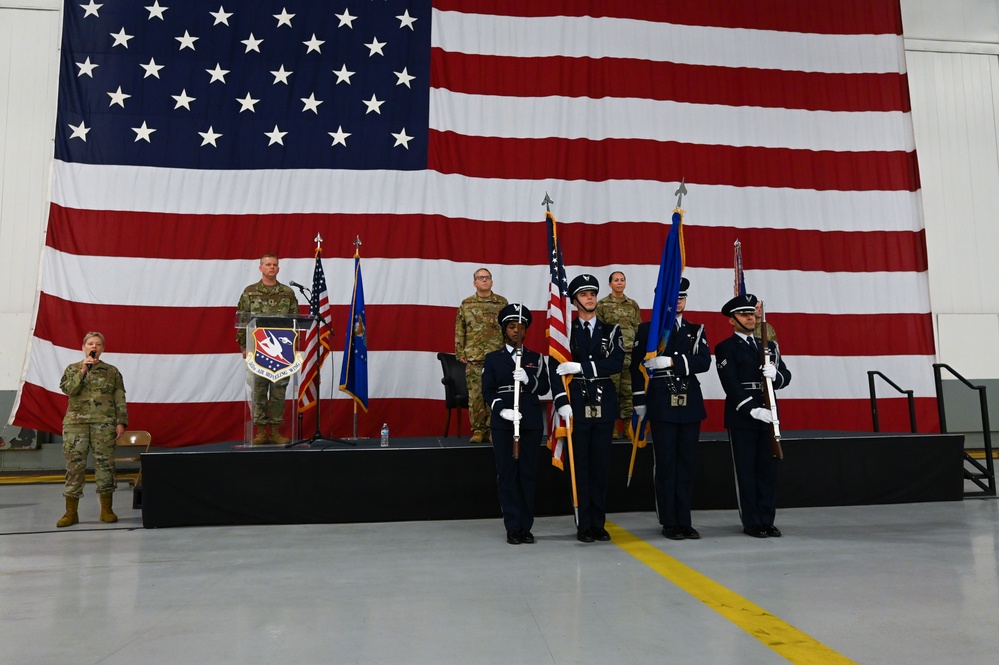 Mission Support Group welcomes commander