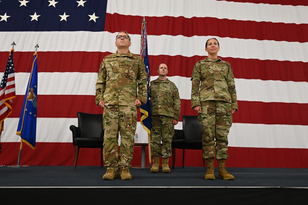 Mission Support Group welcomes commander