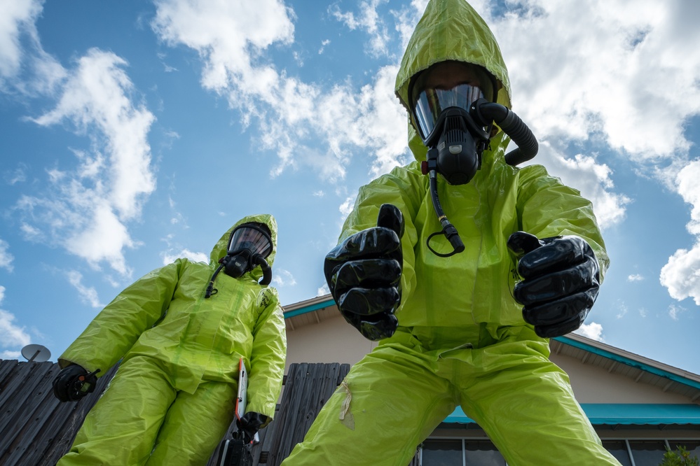 MacDill's EOD unit conducts chemical ordnance response assessment