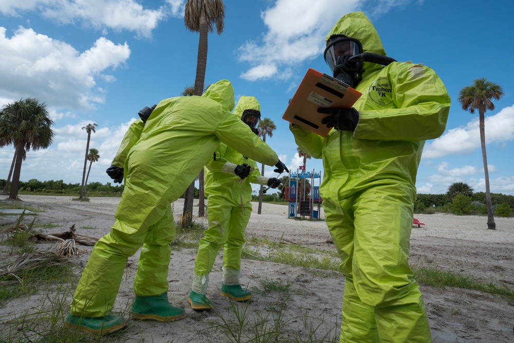 MacDill's EOD unit conducts chemical ordnance response assessment