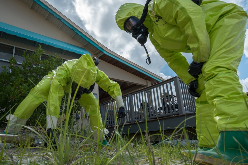 MacDill's EOD unit conducts chemical ordnance response assessment