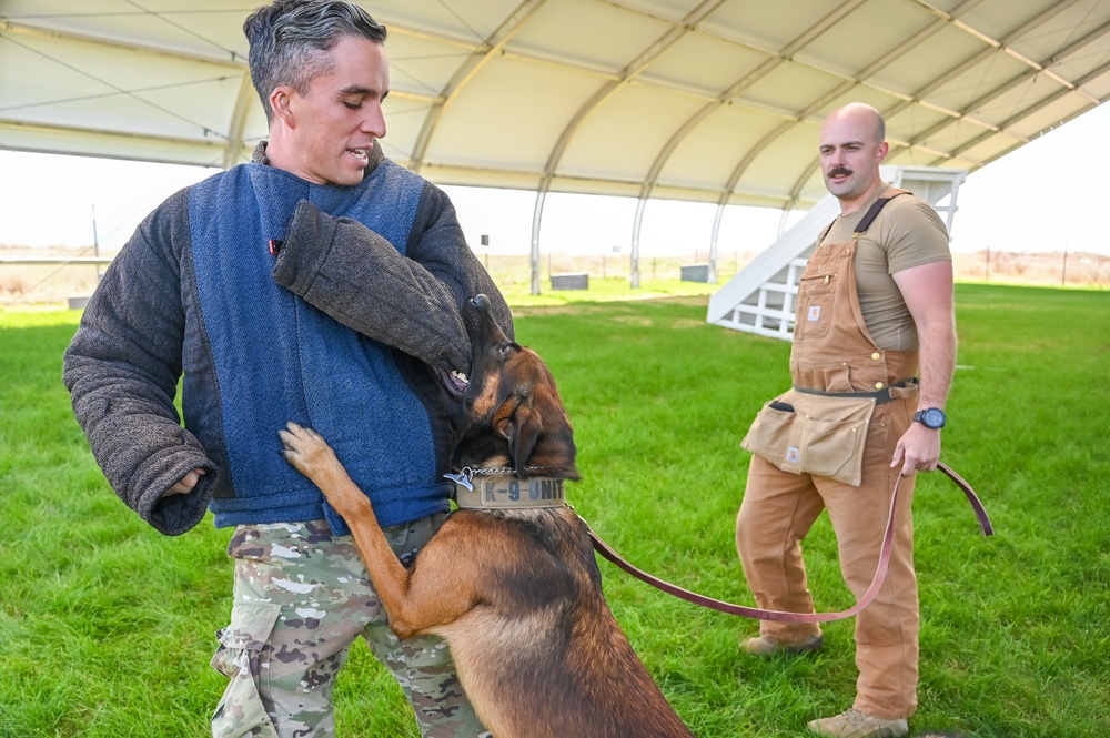 Rookie MWD Ssoto trains to be mission ready