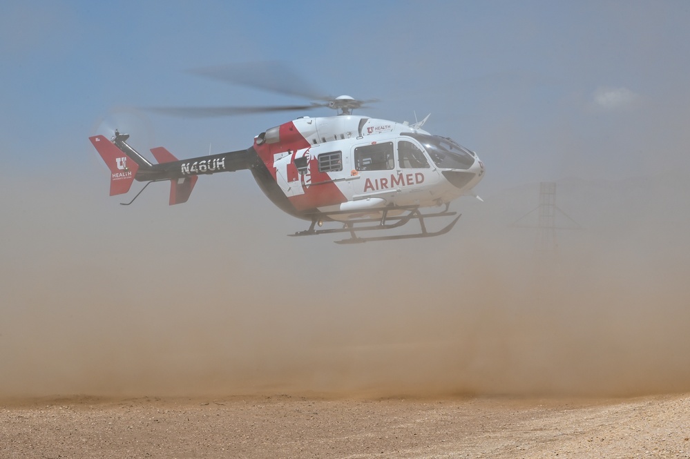 775th EOD receive medivac training