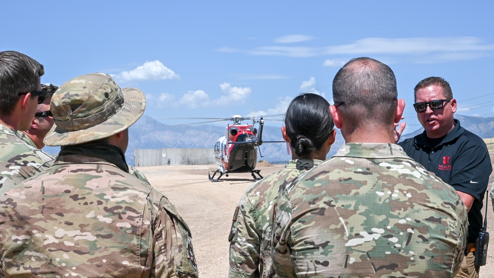 775th EOD receive medivac training