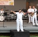 Navy Band Cruisers perform at Allen Pond Park