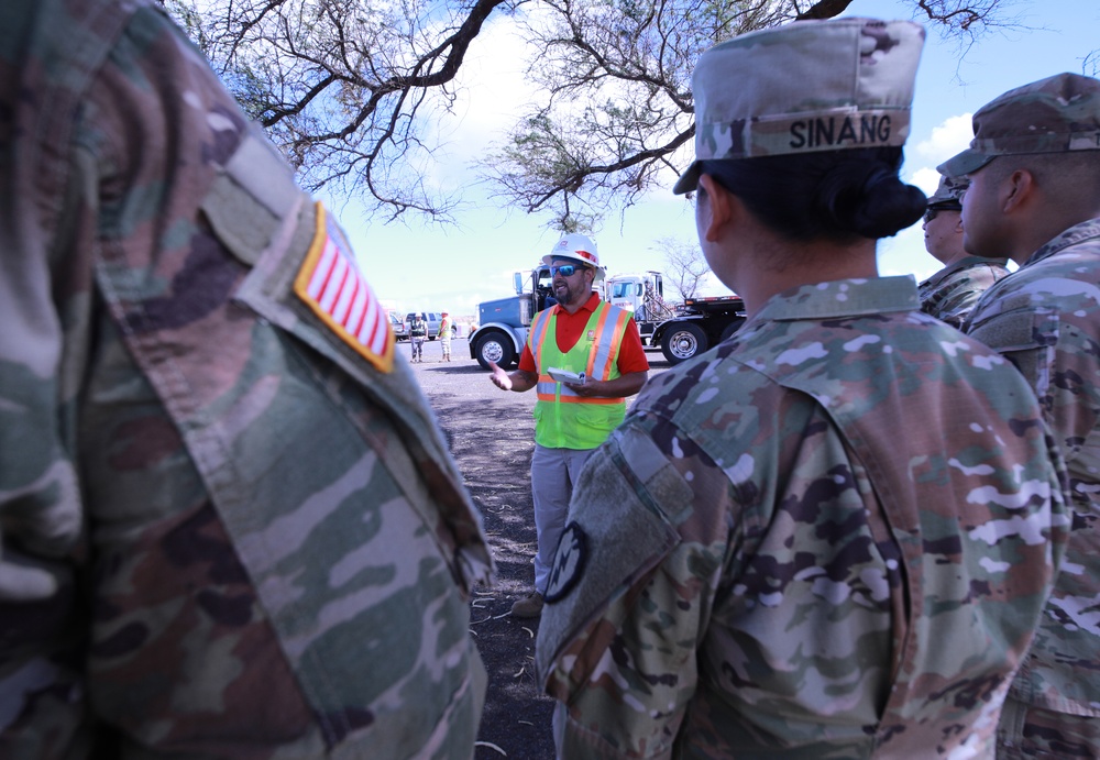 25th Infantry Division supports USACE power mission in Hawaii