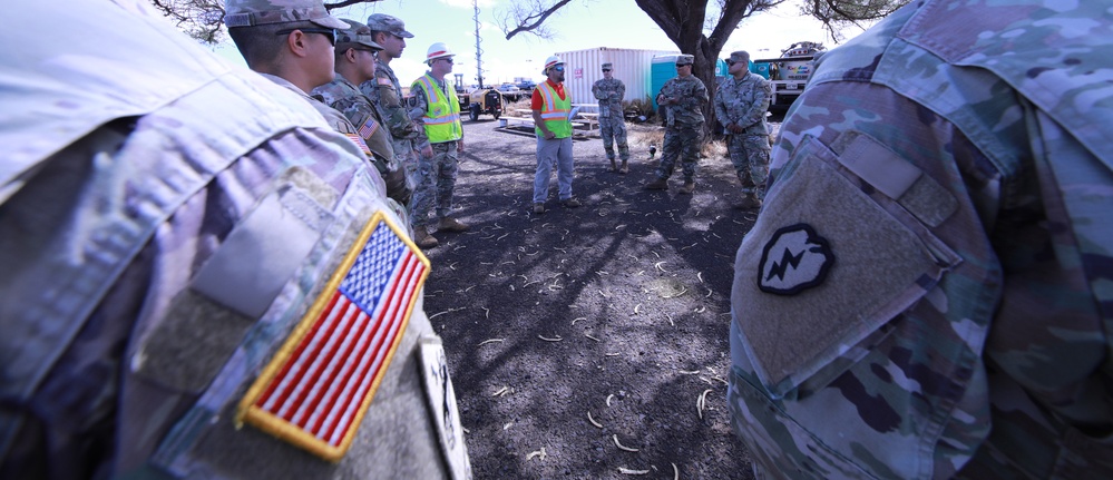 25th Infantry Division supports USACE power mission in Hawaii