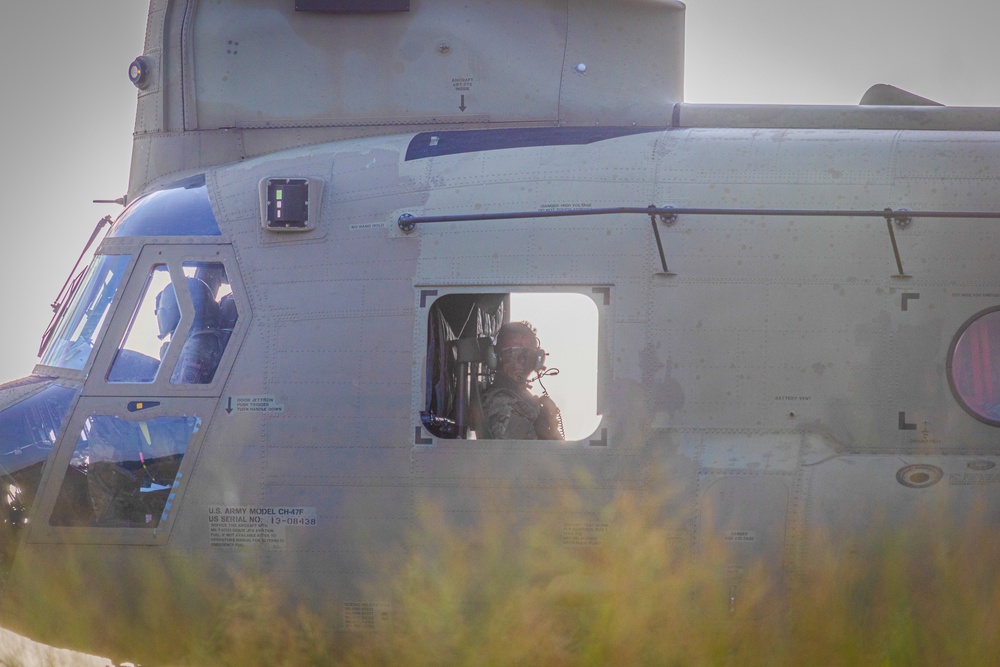 Paratroopers Conduct Air Assault Operations