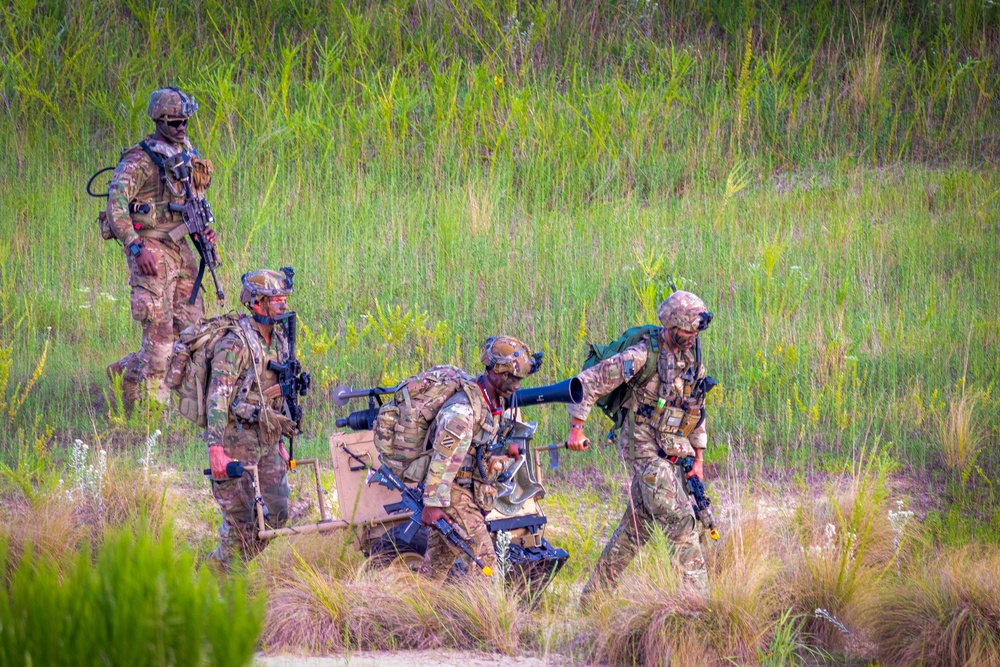 Paratroopers Conduct Air Assault Operations