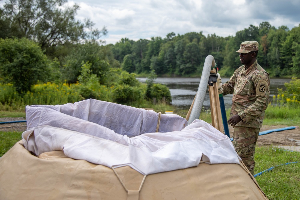 10th MDSB and 10th CAB partner for water purification training