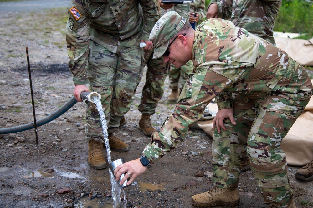 10th MDSB and 10th CAB partner for water purification training