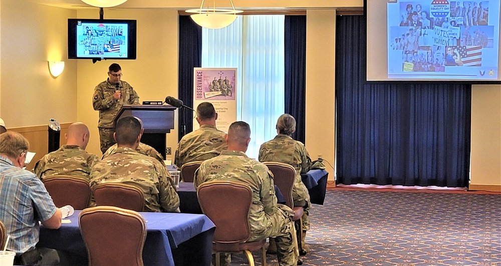 Fort McCoy supports 2023 Women’s Equality Day with special observance