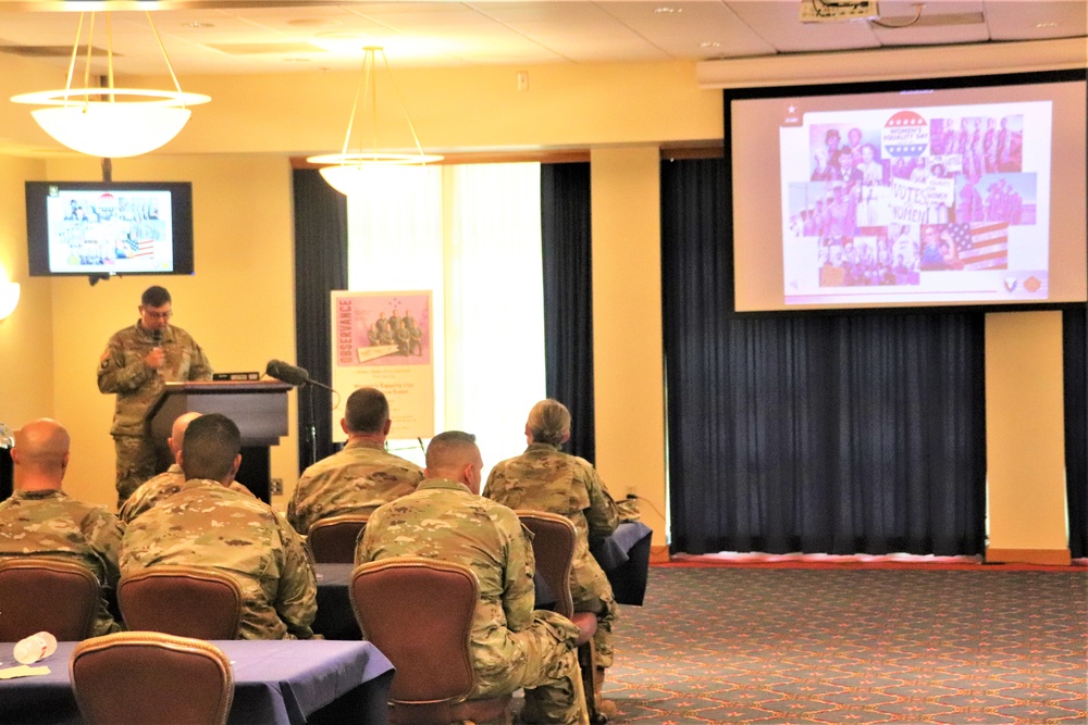 Fort McCoy supports 2023 Women’s Equality Day with special observance