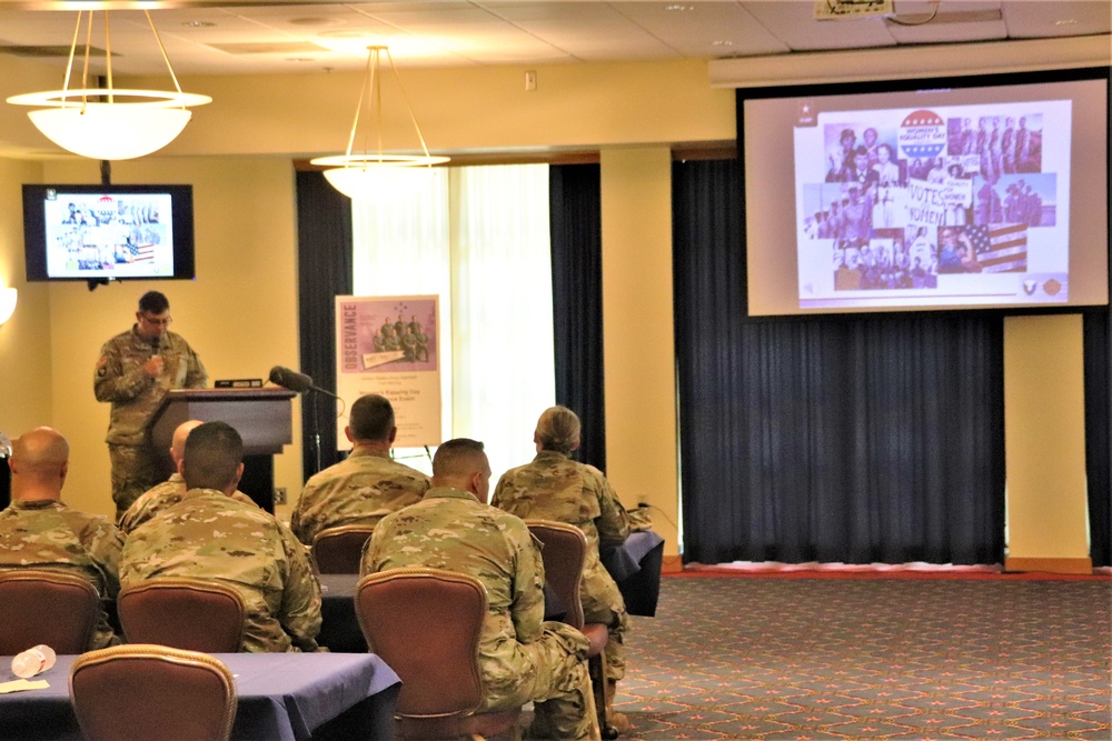 Fort McCoy supports 2023 Women’s Equality Day with special observance